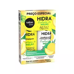 Hidra Kit Shampoo+Condicionador Melao 300Ml Salon Line