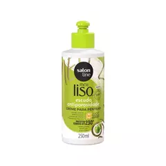Meu Liso Creme Pentear Condicionador Escudo Antiporosidade 250Ml Salon Line