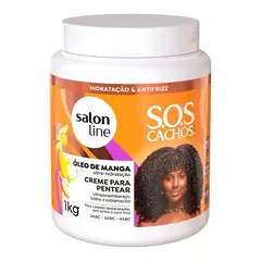 Sos Creme Pentear Condicionador Oleo De Manga 1Kg Salon Line