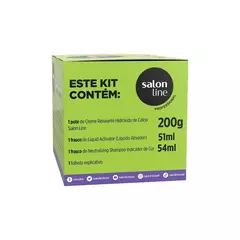 Creme Relaxante Cachos Definidos E Soltos Coco/Avela 200Gr Salon Line - loja online