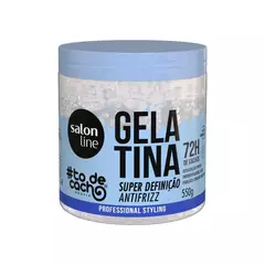 #Todecacho Gelatina Super Definicao Antifrizz 550G Salon Line