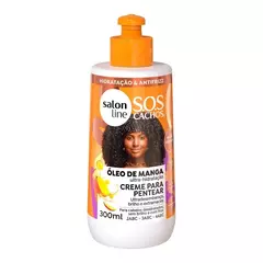 Sos Creme Pentear Condicionador Oleo De Manga 300Ml Salon Line