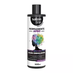 Afro Locao Onduladora Permanente Afro 500Ml Salon Line