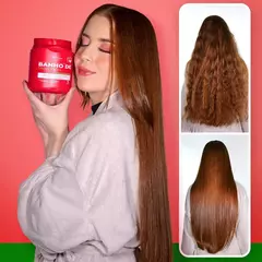 Máscara Banho De Verniz Morango Forever Liss 1Kg - comprar online