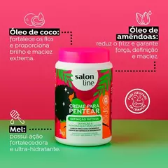 Creme Pentear Condicionador Definicao Intensa 1Kg Salon Line - Four Roses