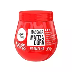#Todecacho Mascara Condicionante Matiz Vermelha 300Gr Salon Line