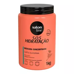 Sos Hidratacao Mascara Condicionante Cafe E Glicerina Lib 1Kg Salon Line