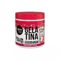 #Todecacho Gelatina Oleo De Argan 550Gr Salon Line