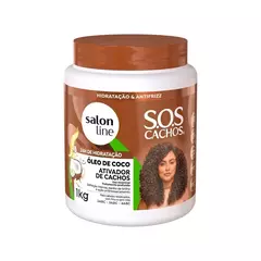 Sos Ativador Condicionador Oleo De Coco 1Kg Salon Line