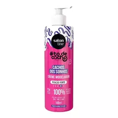 #Todecacho Creme Modelador Condicionador Cachos Dos Sonhos Fixacao Forte 500Ml Salon Line