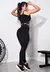 Conjunto Esportivo VITA® RACY - Top Cropped de Alça + Legging Cintura Alta. na internet