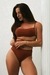 Biquíni Top Vários em Um + Calcinha Cintura Alta Terracota Le Paradis: seu combo perfeito para arrasar! - loja online