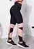 Calça Legging VITA® – Preto com Detalhe Rosê: Minimalismo e Sofisticação no Seu Look Fitnes - VITA