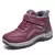 Sapatos masculinos de lã grossa e algodão quente para o inverno - loja online
