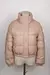 Jaqueta Puffer Cropped Couro Fake Feminina