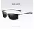 Óculos de Sol VITA® 5534 Oval Masculino Polarizados em Metal com UV400 - loja online