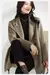 Imagem do Casaco Longo de Lã VITA® – Elegância Sofisticada para Outono/Inverno | Estilo Office Lady