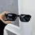Óculos de Sol VITA® Renata Retangular Feminino Luxuoso com Lentes Espelhada - loja online
