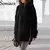 Imagem do Moletom Feminino Hoodie com abertura lateral