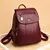 VITA® VANDERWAH – Mochila Feminina de Couro Genuíno com Estilo Casual e Sofisticação Natural - VITA