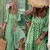 Vestido VITA® MsChuh Vintage Elegante com Estampa Floral, Decote em V e Estilo Solto