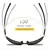 Imagem do Óculos de Sol VITA® 5534 Oval Masculino Polarizados em Metal com UV400