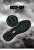 Hikeup sapatos de caminhada masculino camurça couro ao ar livre sapatos resiste - loja online