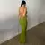 Vestido longo sem costas Serenity