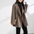 Casaco Longo de Lã VITA® – Elegância Sofisticada para Outono/Inverno | Estilo Office Lady - VITA