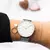 Relógio feminino VITA® Luxo Pulseira em Aço Minimalista - VITA
