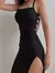 Vestido Longo Bodycon Preto VITA® Dozw: Elegância e Estilo para o Verão - comprar online