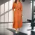 VITA® MsChuh – Vestido Feminino Elegante de Manga Longa com Decote em V o dia a dia na internet