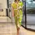 Vestido Chemise Midi VEITCHE – Leveza e Estilo Elegante para Primavera/Verão | Estampa Sofisticada & Modelagem A-Line - loja online
