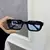 Imagem do Óculos de Sol VITA® Renata Retangular Feminino Luxuoso com Lentes Espelhada