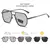Óculos de sol VITA® Masculino Fotocromático de Metal de Modelo de Luxo Polarizado