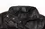 Jaqueta Puffer Cropped Couro Fake Feminina