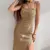 Vestido Longo Bodycon Preto VITA® Dozw: Elegância e Estilo para o Verão - comprar online