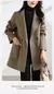 Casaco Longo de Lã VITA® – Elegância Sofisticada para Outono/Inverno | Estilo Office Lady - loja online
