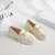 Mocassim Feminino Tratorado Bico Redondo com detalhe em dourado - loja online