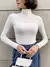 Blusa gola alta feminina