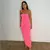 Vestido longo sem costas Serenity