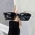 Óculos de Sol VITA® Renata Retangular Feminino Luxuoso com Lentes Espelhada - VITA
