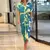 Imagem do Vestido Chemise Midi VEITCHE – Leveza e Estilo Elegante para Primavera/Verão | Estampa Sofisticada & Modelagem A-Line