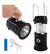 Etheos FU-L3 Farol Linterna Led Recargable Solar Usb Luz Día Fría Color Negro