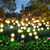 10 led luzes solares do jardim firefly luzes solares à prova dwaterproof água ao ar livre para quintal pátio caminho decorações de natal lâmpada solar - comprar online