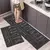 Tapete de cozinha moderno, tapete longo de veludo de cristal para sala de estar,