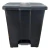 Lixeira C/ Pedal 60l Quadrada P60 Jsn Preto na internet