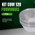 Kit 120 Forma Forminha Empada Lisa N°0 Alumínio Prática ! - loja online