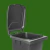 Kit 2 Lixeira Grande Contentor Lixo Com Rodas 240 Litros Jsn - loja online