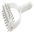 Rolo Furador De Massa Pizza 12cm Pinos Inox Torta Cozinha
